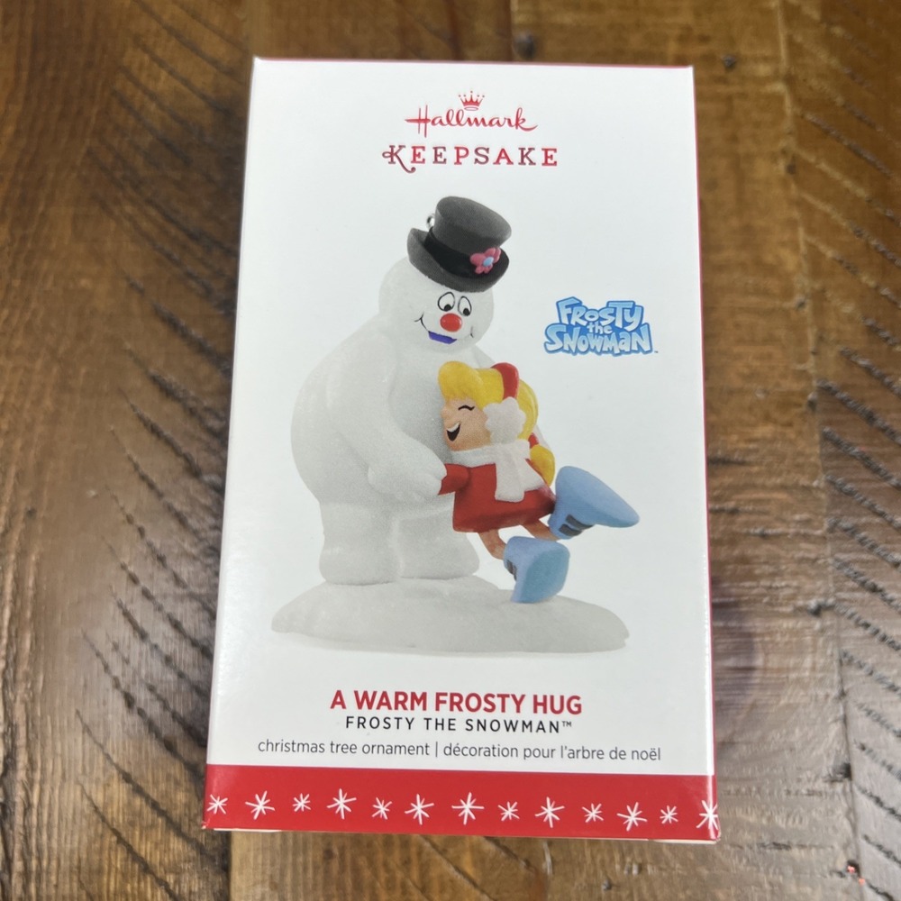 2015 Hallmark Keepsake Frosty The Snowman A Warm Frosty Hug Christmas Ornament
